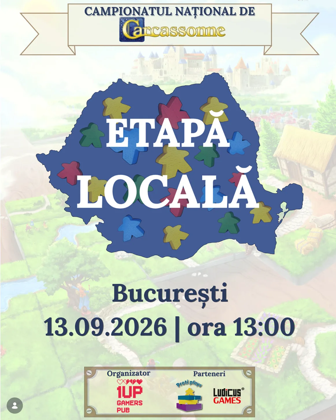 Campionatul de Carcassonne – Etapa Locală — București