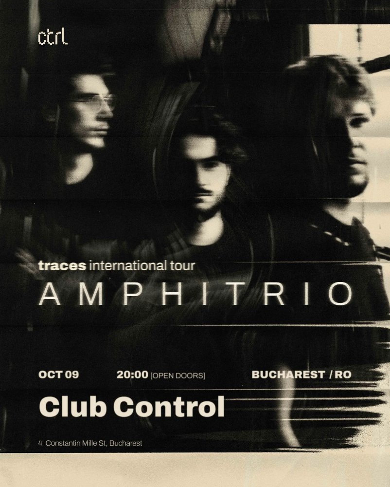 Amphitrio — EP launch: Traces — București