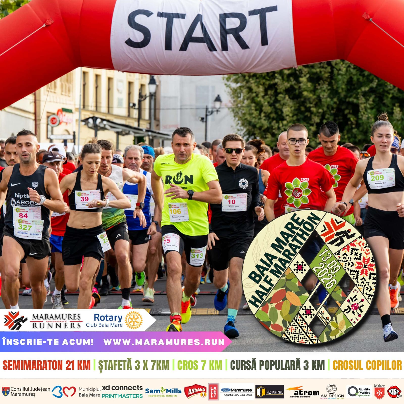 Baia Mare Half Marathon — Baia Mare