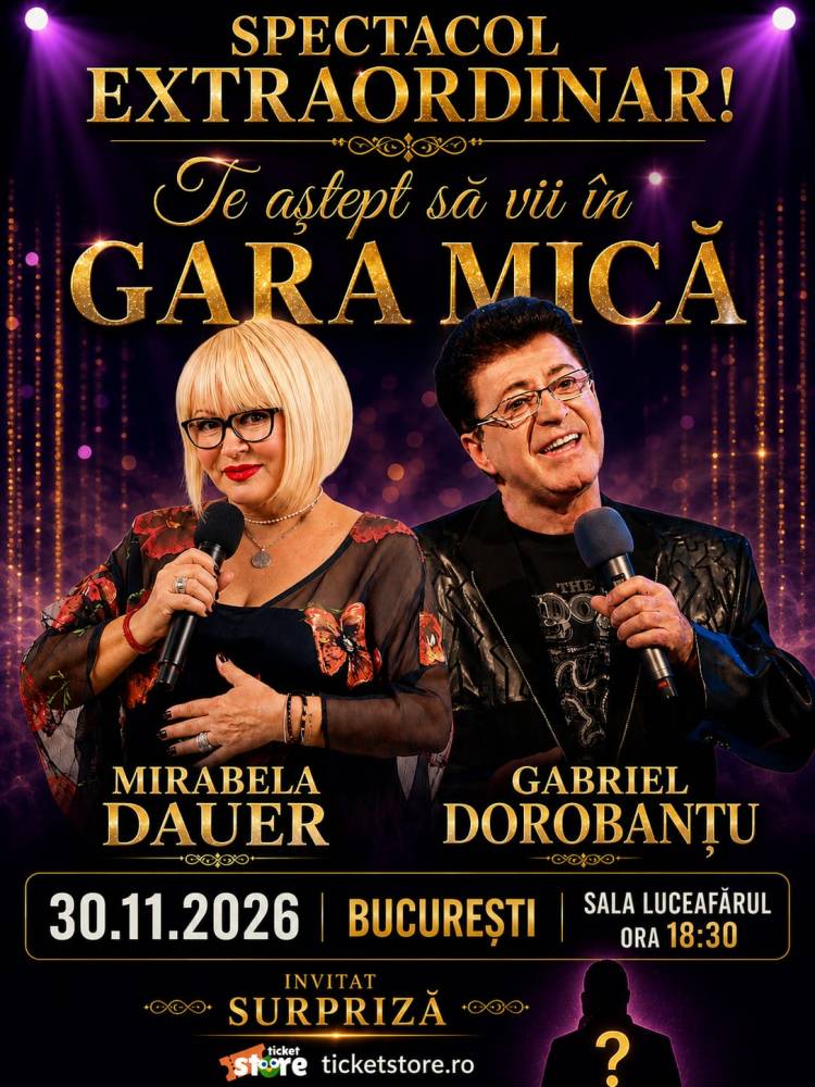 Concertul Mirabela Dauer & Gabriel Dorobantu — București