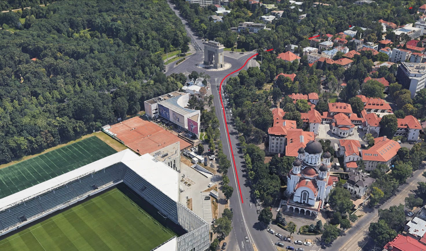 Crosul Arenelor — București