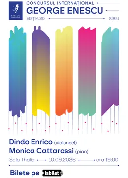 Enrico Dindo & Monica Cattarossi • Concursul International George Enescu — Sibiu