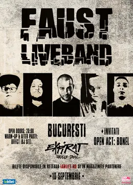 Faust x Live Band - Concert @Club Expirat — București