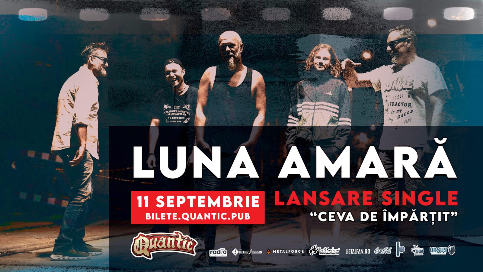 LUNA AMARĂ – LANSARE SINGLE: Ceva de-mpărțit — București
