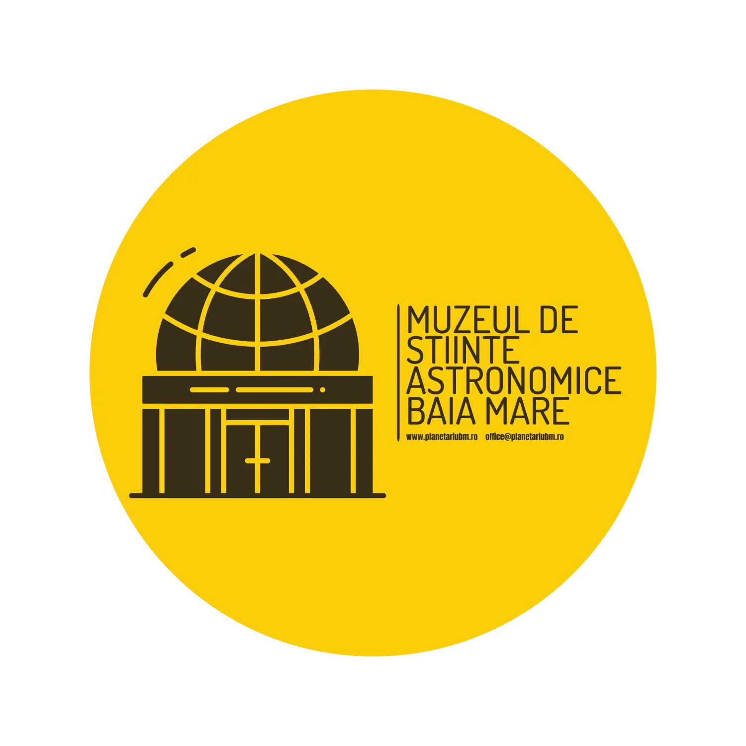 Spectacol în cupola planetariului (proiecții astronomice) — Baia Mare