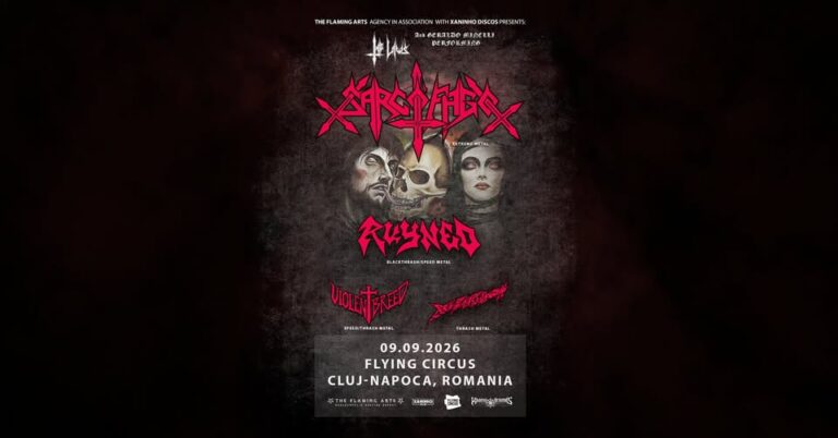 SARCOFAGO // Ruyned / Beermagedon/Violent Breed live @ Flying Circus — Cluj