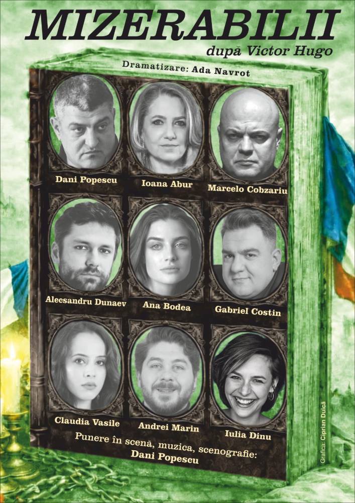 Spectacolul MIZERABILII — București