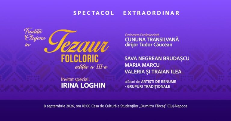 TRADIȚII CLUJENE ÎN TEZAUR FOLCLORIC – Spectacol extraordinar de folclor — Cluj