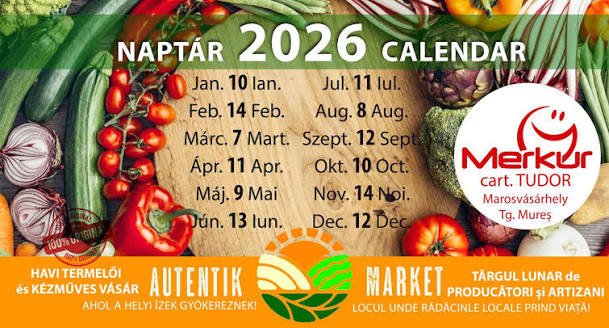 Autentik Market (monthly producers & artisans fair) — Târgu Mureș