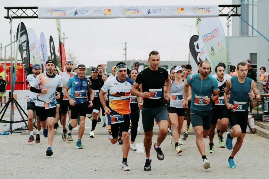 'Mai Departe' weekly group run — Arad